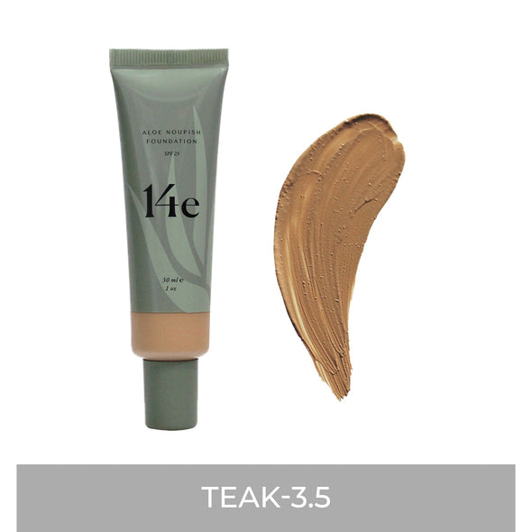 14e Cosmetics Aloe Nourish Foundation Teak