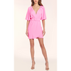 Amanda Uprichard Durand Mini Dress - Shocking Pink 