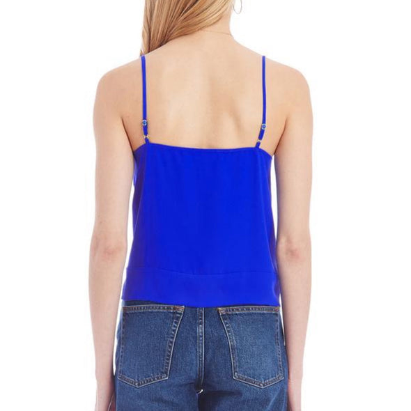 Amanda Uprichard Yara Cami Top- Cobalt 