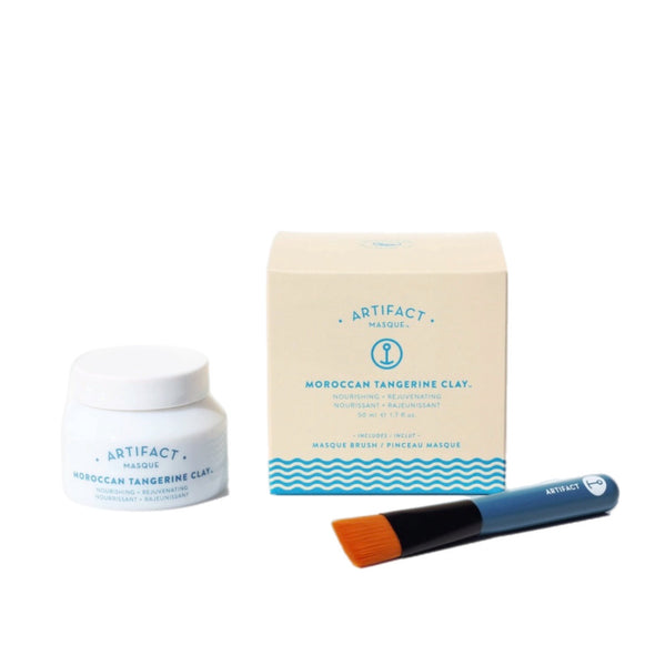 Artifact Moroccan Tangerine Clay Masque + Brush Kit 