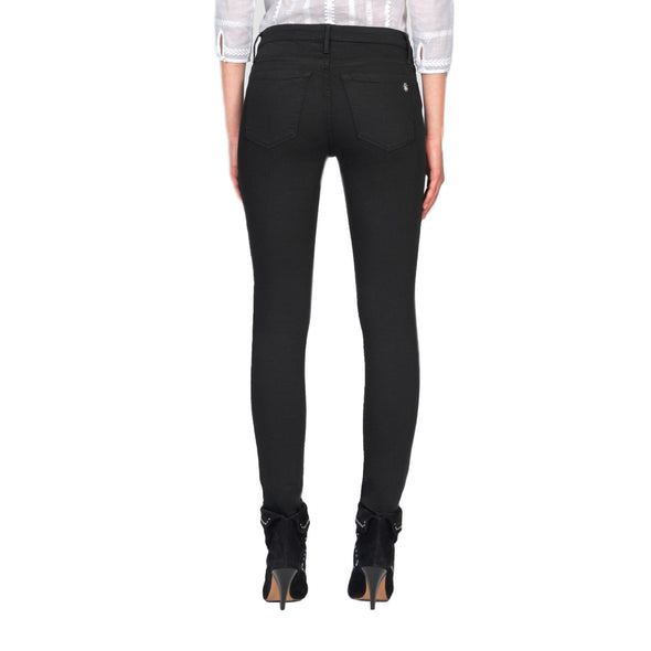 Black Orchid Denim Jude Mid Rise Super Skinny - So Black 