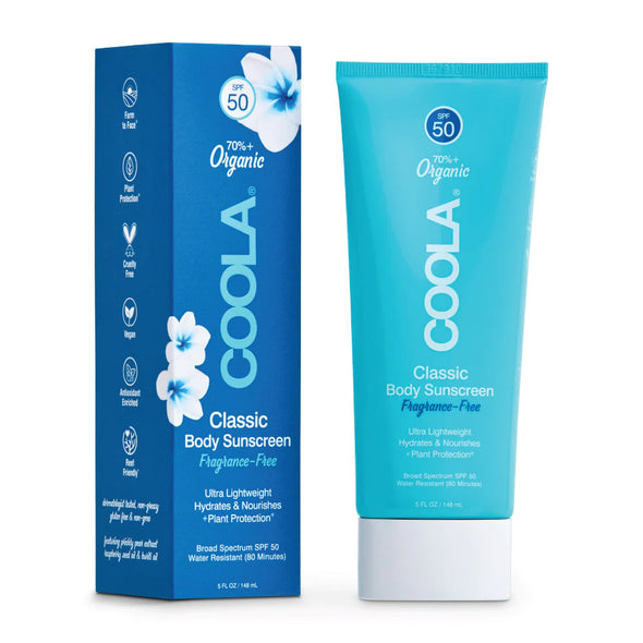 Coola Classic Body Organic Sunscreen Lotion SPF50 Fragrance Free