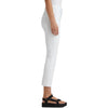 Edwin Bree Crop Straight Mid Rise - Optic White 