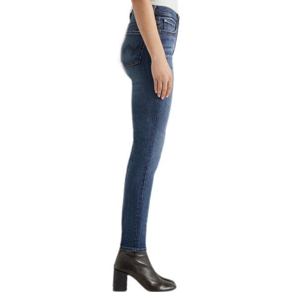 Edwin Candice High Rise Skinny - Deja Blue 