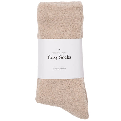 Giften Market Cozy Cloud Socks Ivory