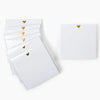 Giften Market Heart Sticky Notes - Gold Foil Design 