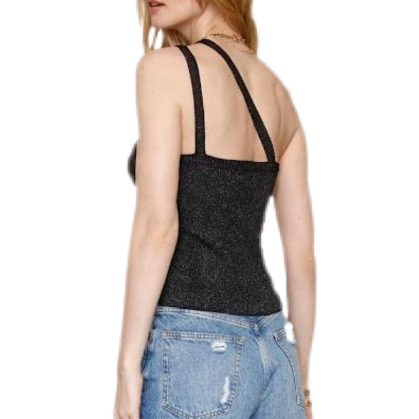 Heartloom Cassia Tank Top - Black Shimmer 