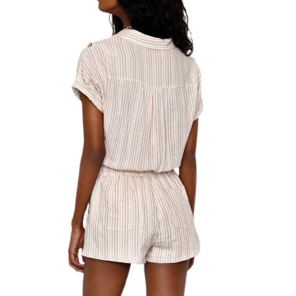 Heartloom Cece Romper - Ecru. 