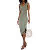 Heartloom Lucky Midi Dress - Army. 