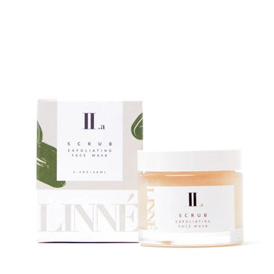 Linne Botanicals SCRUB exfoliating face mask 