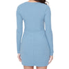 Lost + Wander Baby Bye Bye Mini Dress - Blue Sea. 