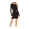 Michael Lauren Lucan Longsleeve Mini Dress - Black 