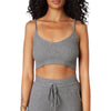 NIA Naomi Sweater Tank Top - Charcoal