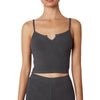 NIA Notched Tank Top - Smoke