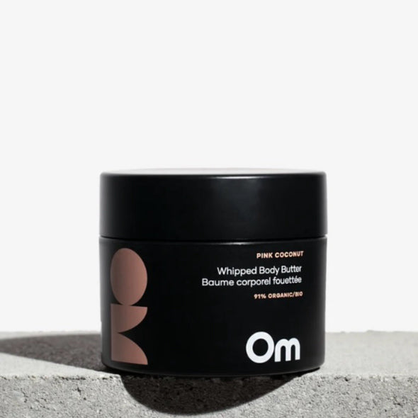 Om Organics Skincare Pink Coconut Whipped Body Butter 