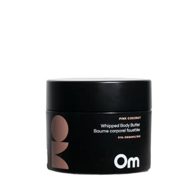 Om Organics Skincare Pink Coconut Whipped Body Butter 