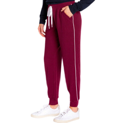 P.J. Salvage Ski Club Banded Pant - Port 