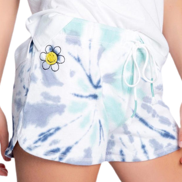 P.J. Salvage Smiley Daydream Doodles Short - Navy. 