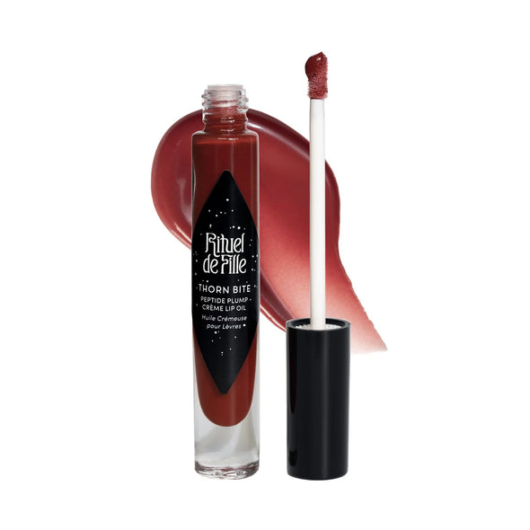 Rituel de Fille Thorn Bite Plump Crème Lip Oil Rose Bite