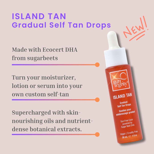 Suntegrity Suntegrity Island Tan - Gradual Self Tanning Drops 