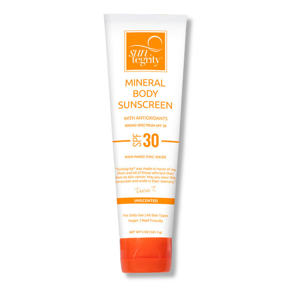 Suntegrity Unscented Mineral Sunscreen for Body SPF 30 5oz