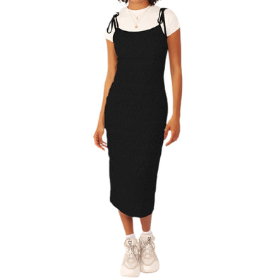 Toby Heart Ginger Midday Midi Dress - Black