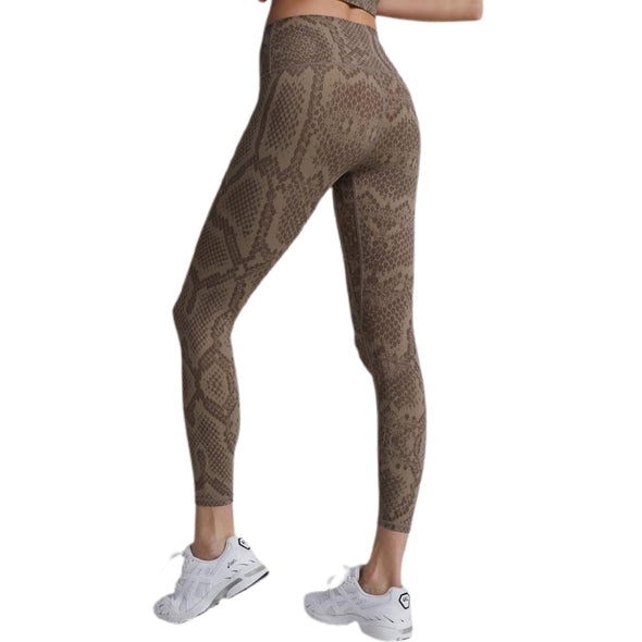 Varley Let's Go High Rise Legging 25 - Khaki Snake 