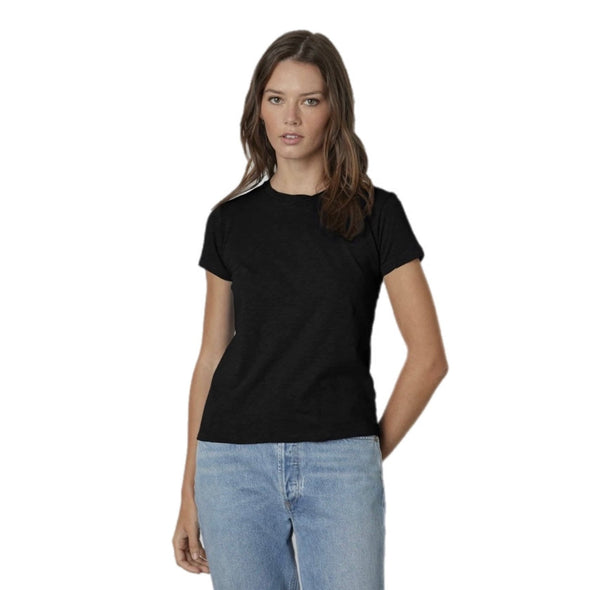 Velvet Sierra Crew Neck Tee - Black 