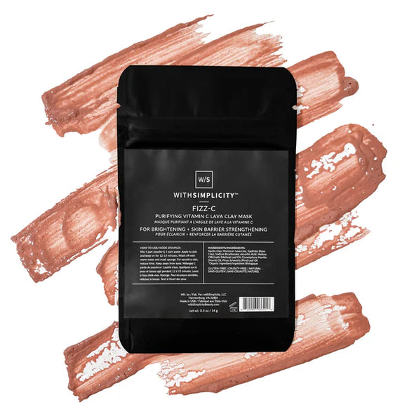 withSimplicity Fizz C Purifying Vitamin C Lava Clay Mask