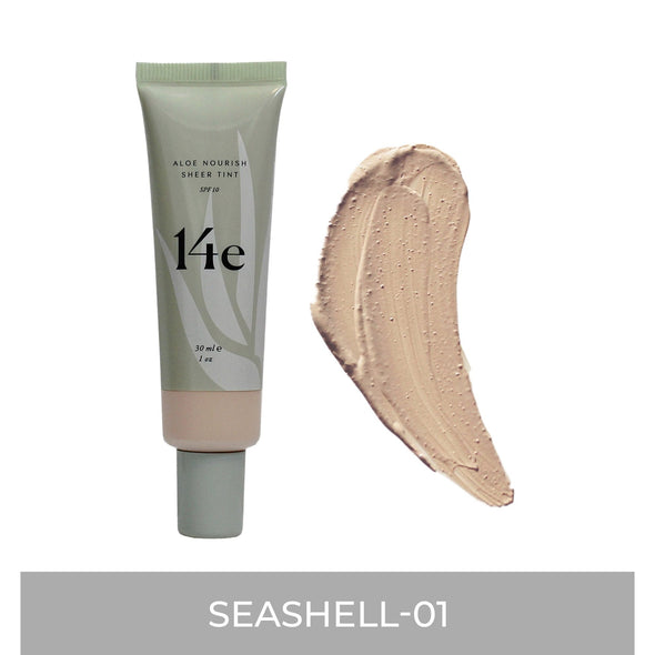 14e Cosmetics Aloe Nourish Sheer Tint Moisturizer SeaShell