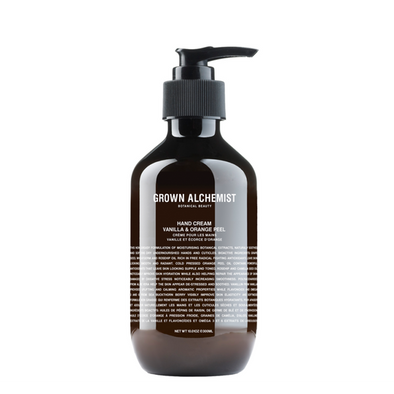 Grown Alchemist Hand Cream: Vanilla & Orange Peel 300ml