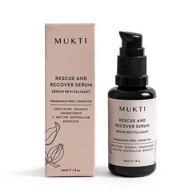 Mukti Organics Rescue and Recover Serum