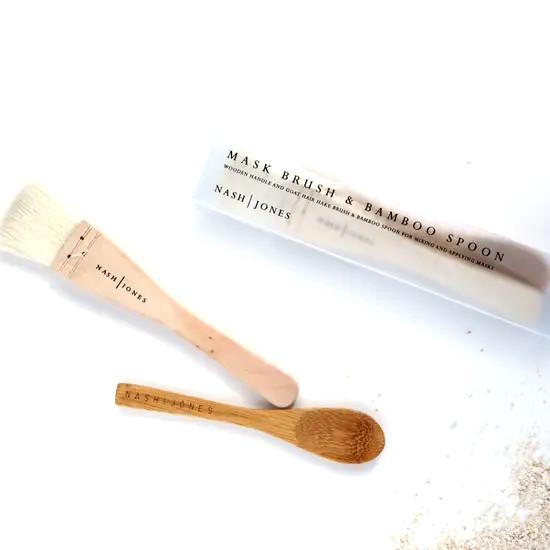 Nash and Jones Mask Brush and Bamboo Spoon